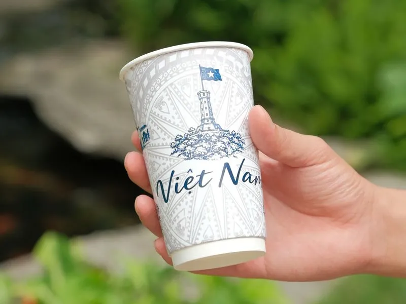 Cốc giấy 2 lớp Ivory