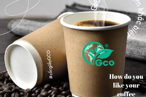 Cốc giấy cho hệ thống cà phê