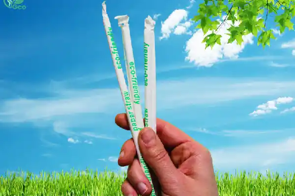 Paper straws green solution to protect the environment