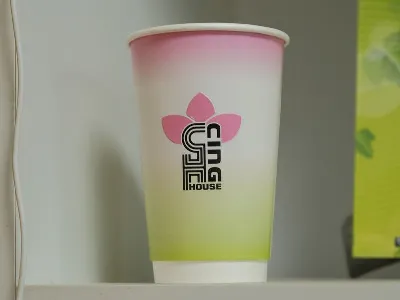 Cốc giấy 2 lớp Ivory