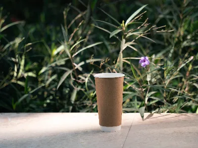 Cốc giấy 2 lớp kraft
