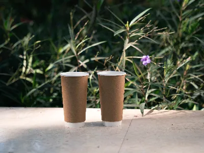 Cốc giấy 2 lớp kraft