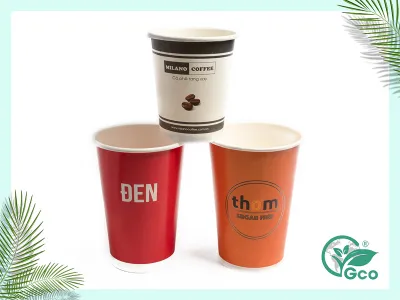 Paper cups printed on demand