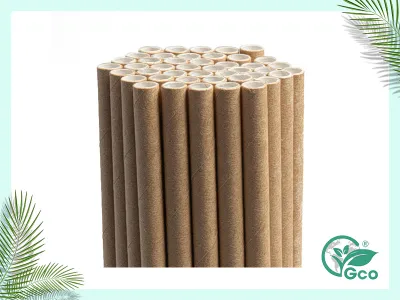 Kraft paper straws size 6