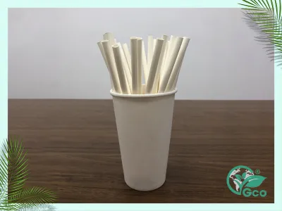New technology size 8 single-layer paper straws